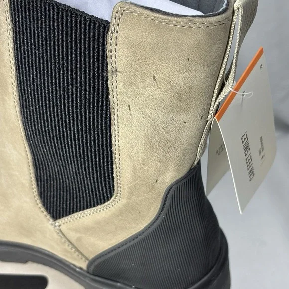 Bogs Holly Chelsea Leather Waterproof Women's Casual Boots, Taupe, Sz. 10 NEW - Picture 11 of 16